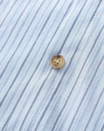 Striped short-sleeved shirt