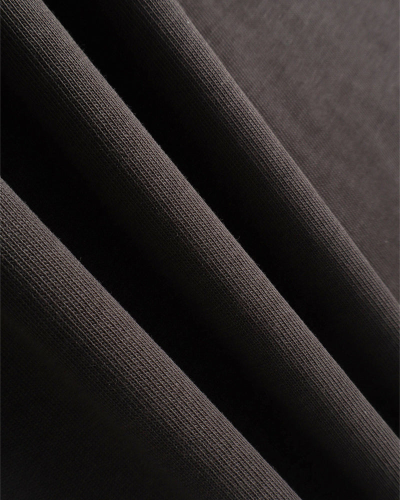 Retro contrast patchwork short sleeves