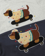 재밌는 강아지 반팔 티셔츠