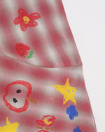 vintage plaid short sleeve shirt