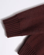 復古拼色針織衫