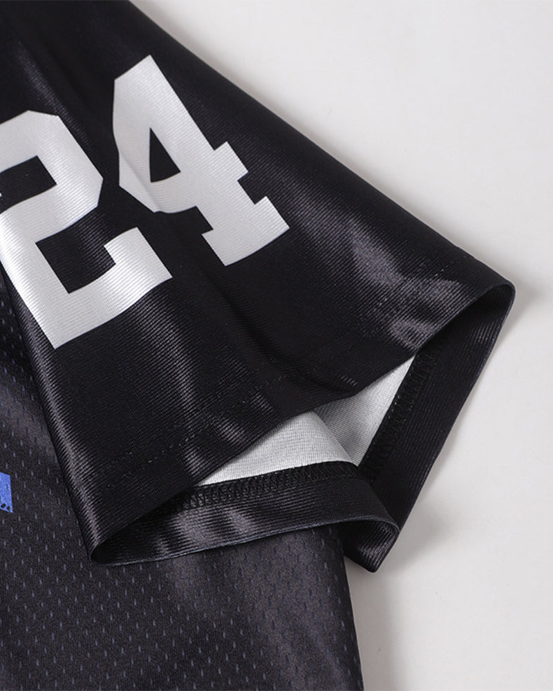 Retro sports short sleeves
