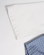 Patchwork scarf fake two-piece long-sleeved shirt