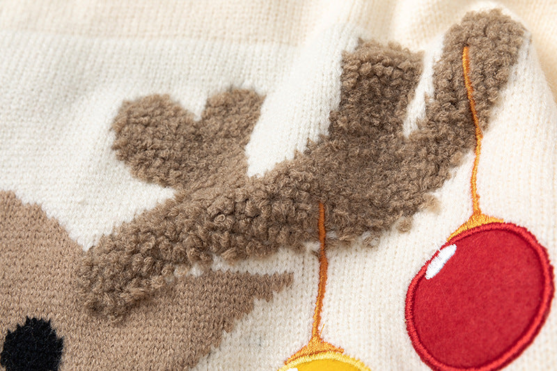 vintage christmas loose sweater