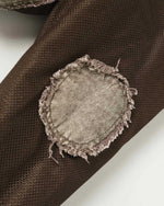 Unique color-blocked patchwork jacket