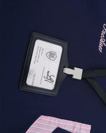 Fake two piece lapel sweatshirt