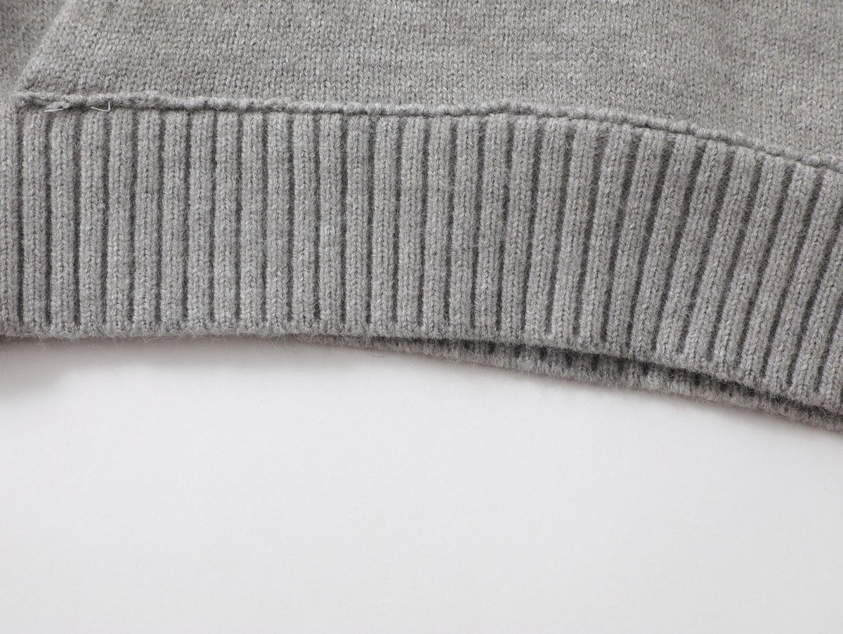 復古簡約百搭短款長袖