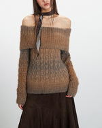 Off-the-shoulder sweater (women's)