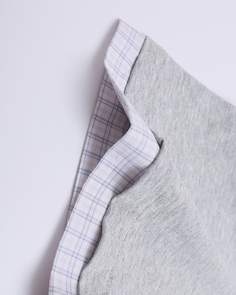 가짜 투피스 프린트 반팔