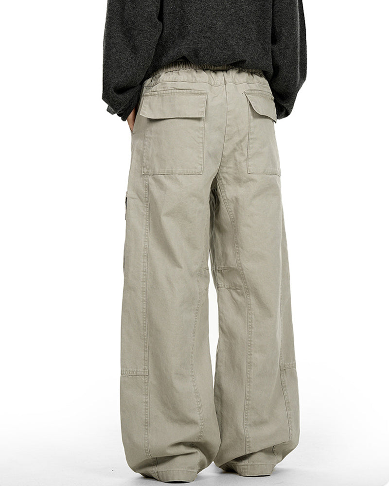 Retro cargo trousers