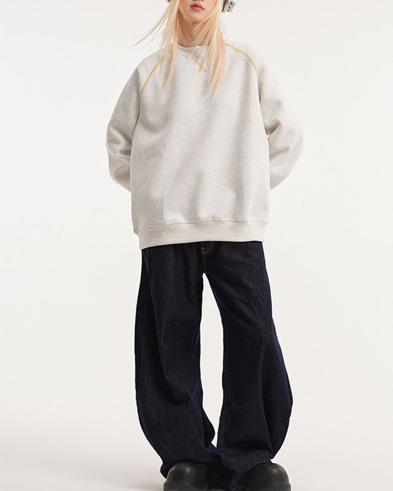 簡約寬鬆休閑衛衣