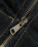 Patchwork plaid embroidered coat