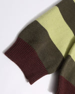 復古條紋針織衫