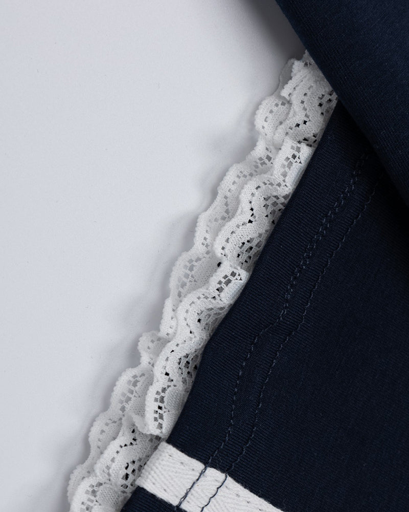 Simple design short sleeves