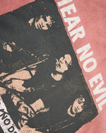 Distressed vintage short-sleeve