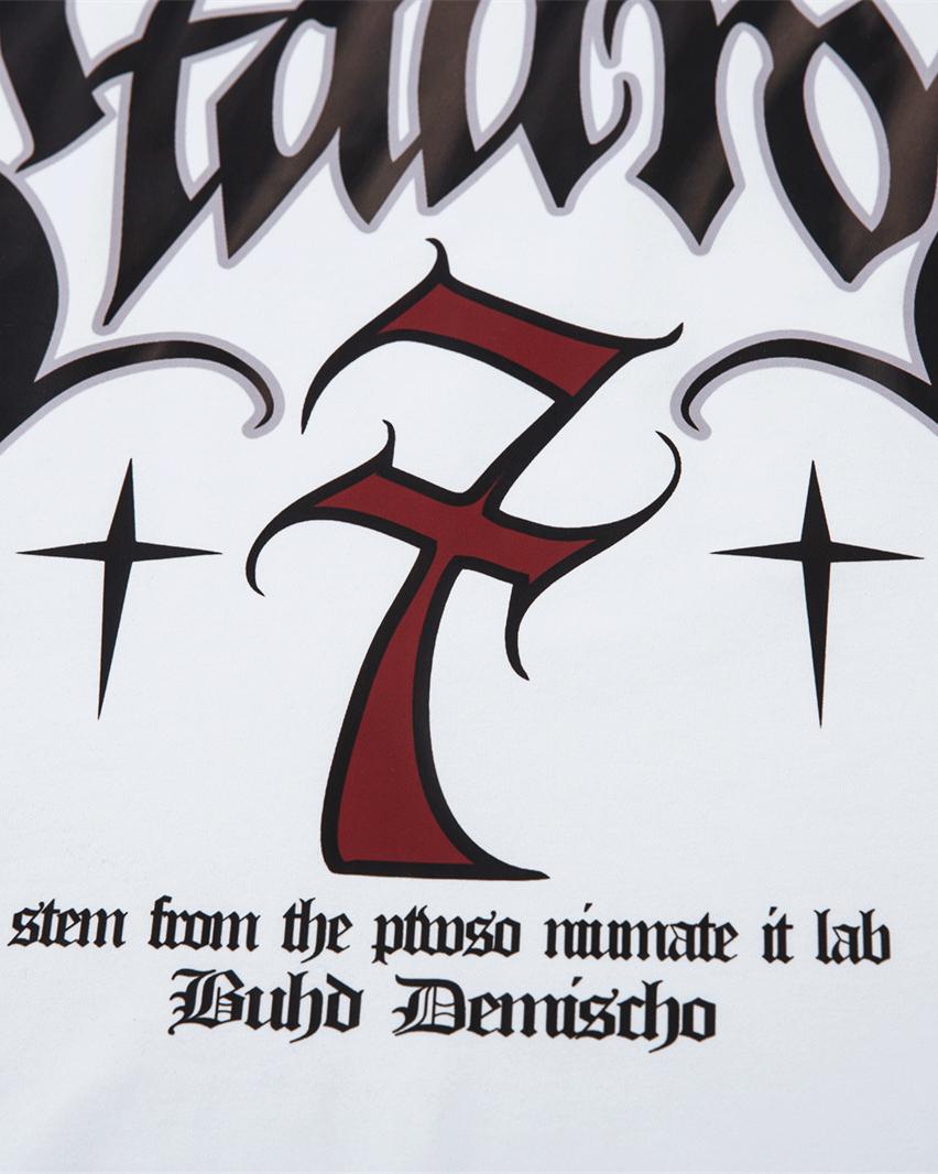 Casual sports print short sleeves