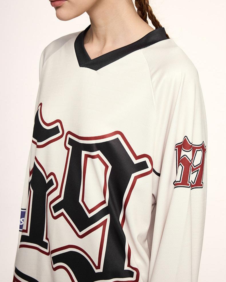 69號數字印花長袖