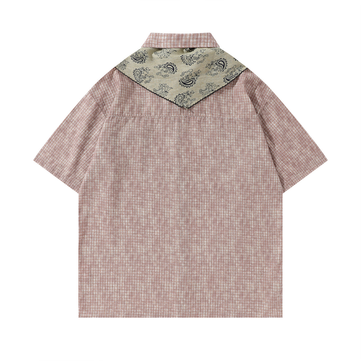 Vintage Plaid Short Sleeve Shirt