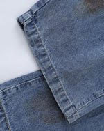 做舊休閑牛仔褲