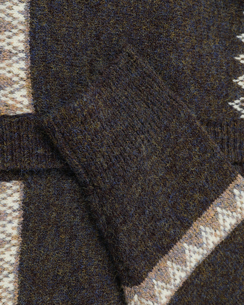 탈부착 가능한 후드 니트웨어