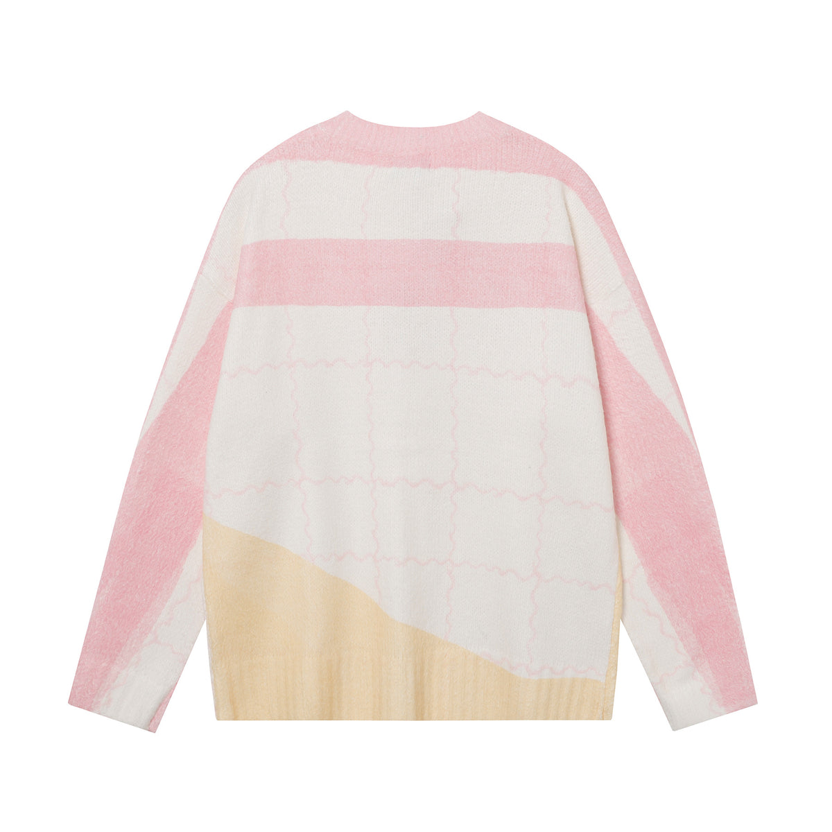 復古卡通針織毛衣