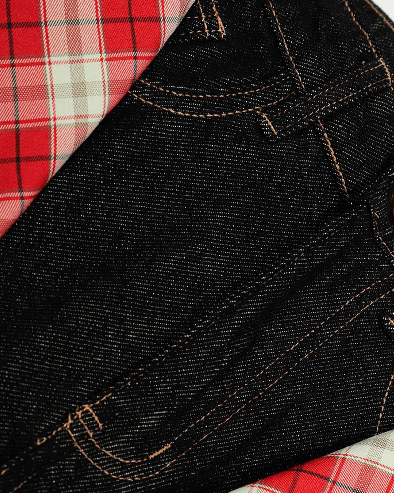 Retro designer jeans