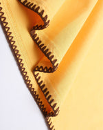 사과 자수 반팔