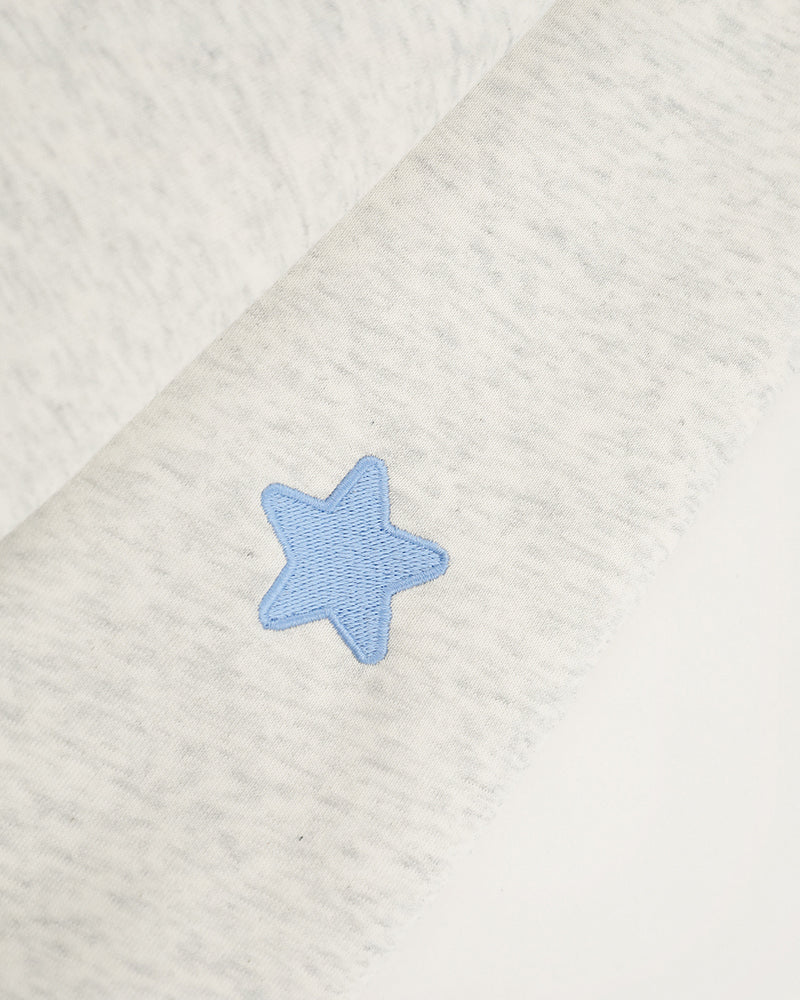 Bear embroidered two-piece sweatshirt