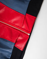 Embroidered patchwork couple jackets