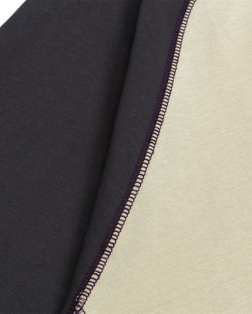 레트로 콘트라스트 컬러 블록 반팔