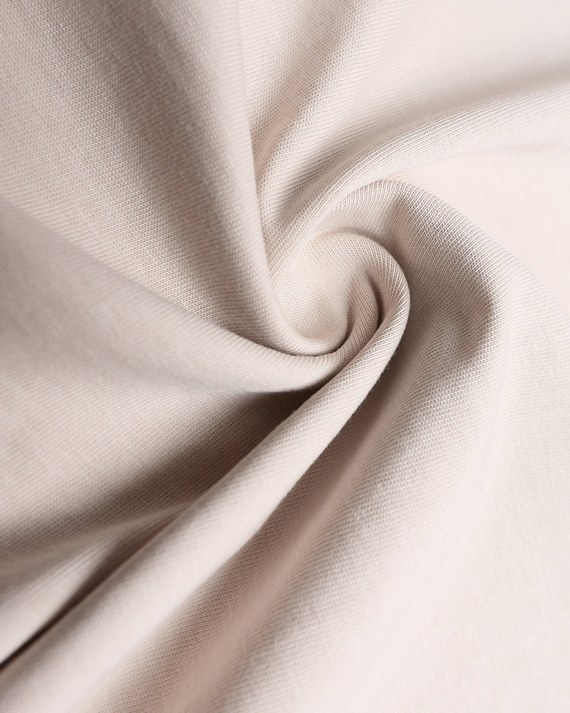 Retro patchwork fake two-piece long sleeves