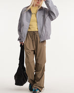 Stand collar couple jacket