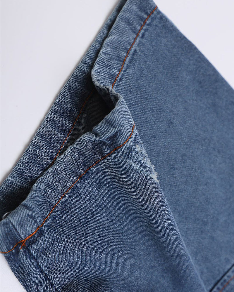 Vintage washed short sleeve shirt