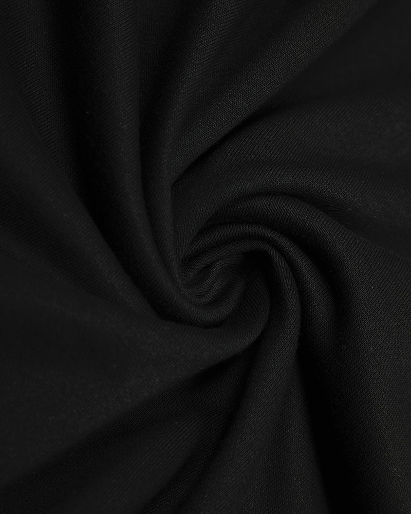 Retro contrast long sleeves