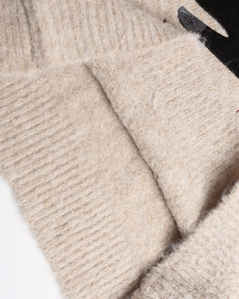 趣味可愛針織衫