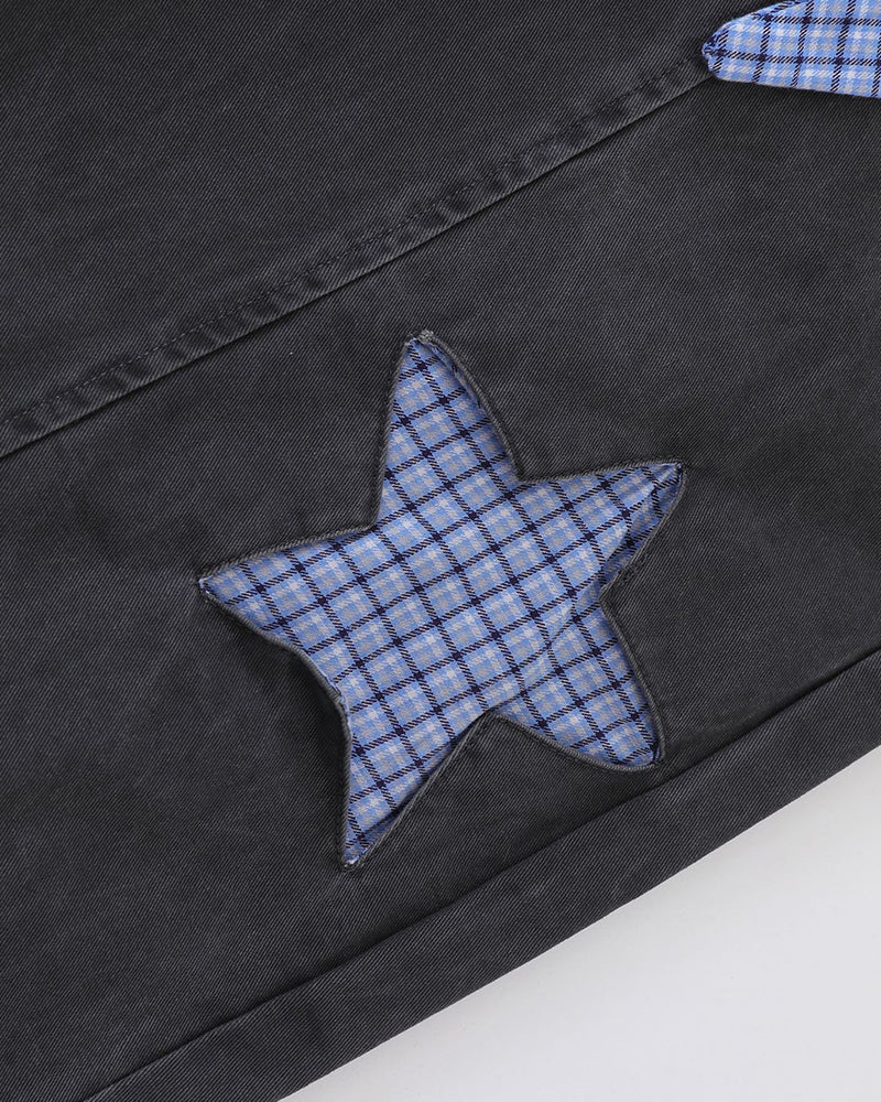 Detachable star jeans