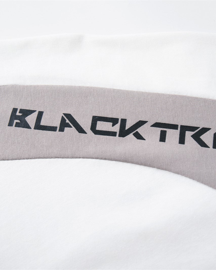 스포츠 스타일 패치워크 반팔