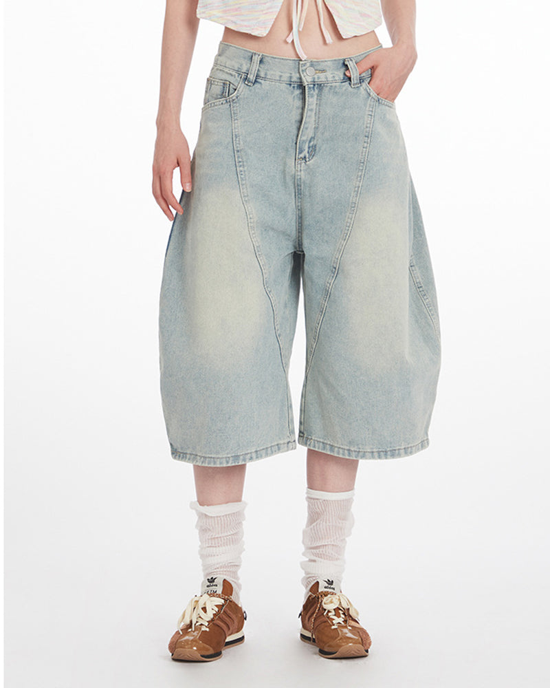 Vintage cropped jeans