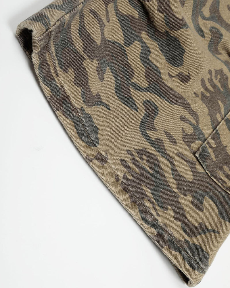 Retro simple casual shorts