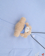 Cute embroidered short-sleeved shirt