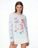 편안하고 넉넉한 긴팔 티셔츠