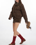 Retro casual cotton coat