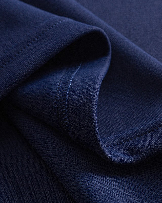 Contrast color polo short sleeve