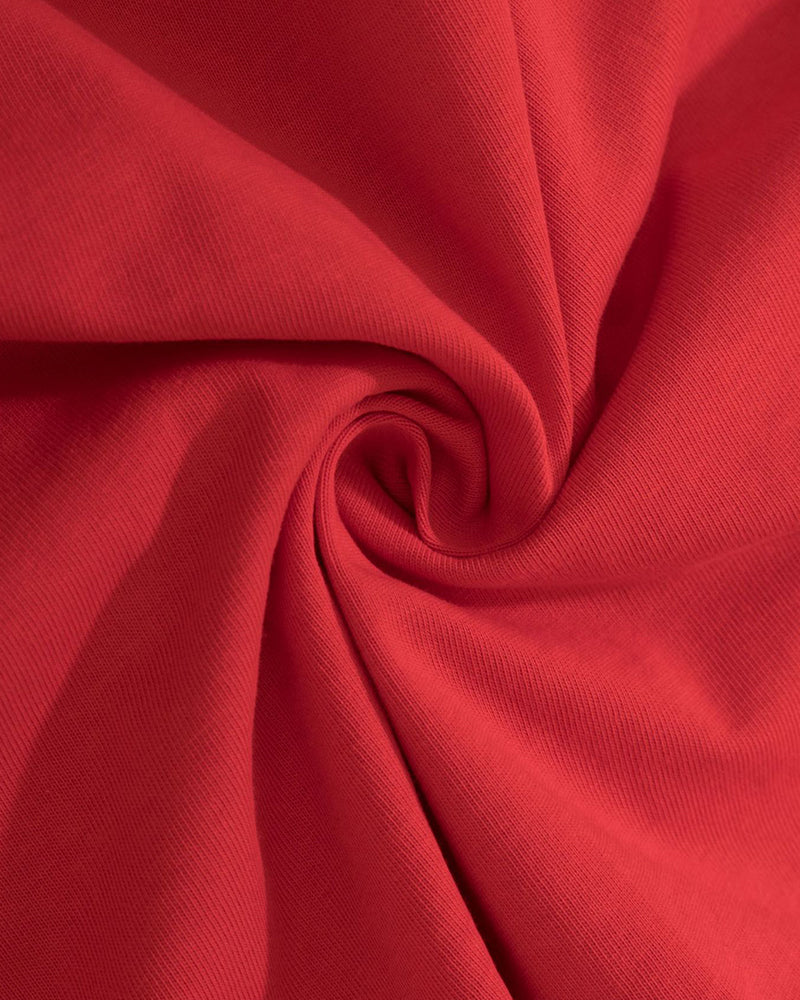 Retro off-shoulder short sleeves