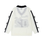 復古刺綉針織毛衣