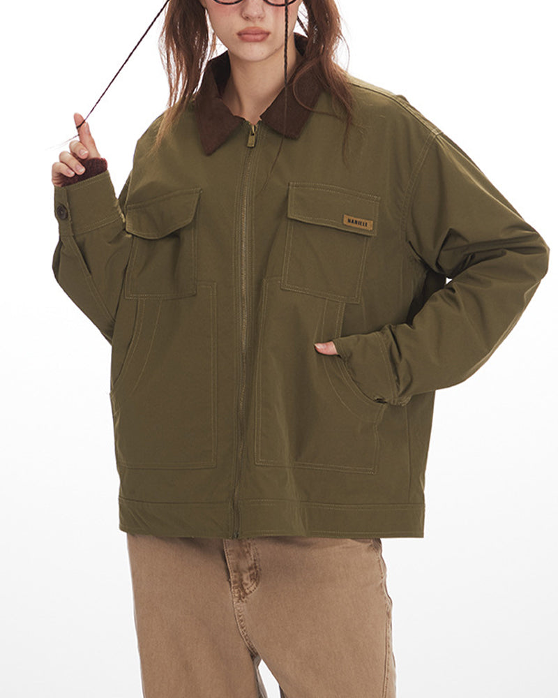 Retro workwear jacket