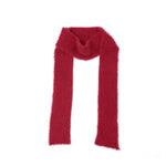 Retro red little house knitwear