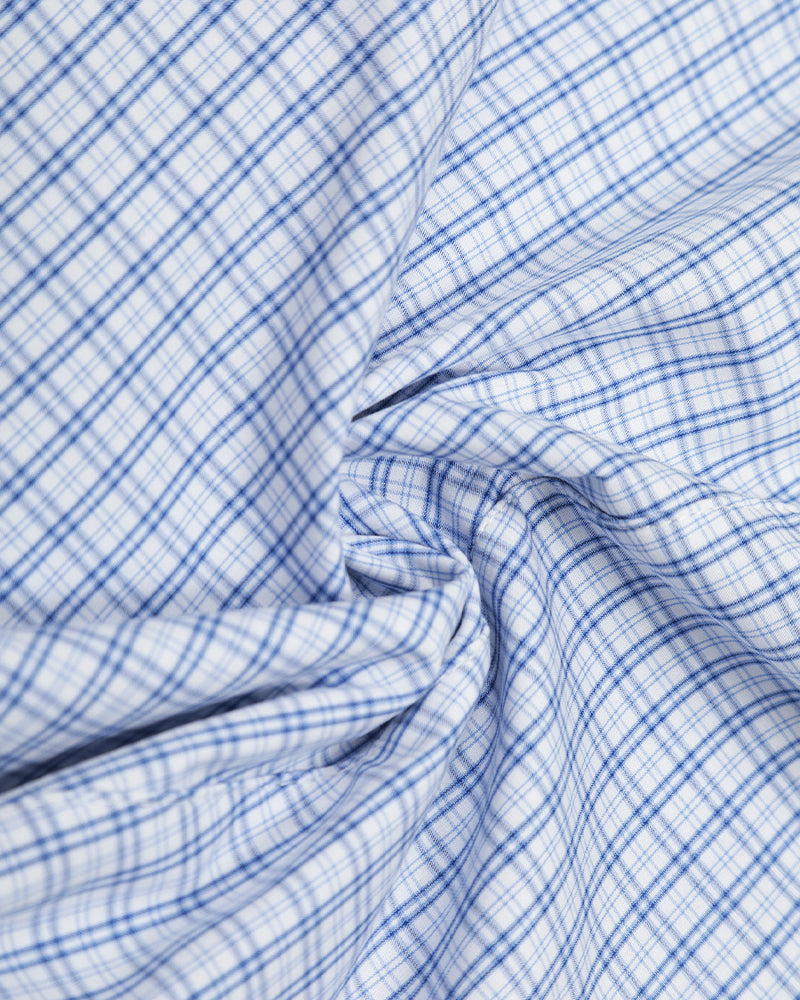 Simple plaid casual shorts