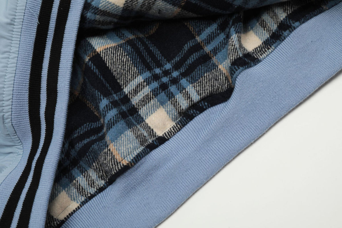 vintage embroidered reversible jacket