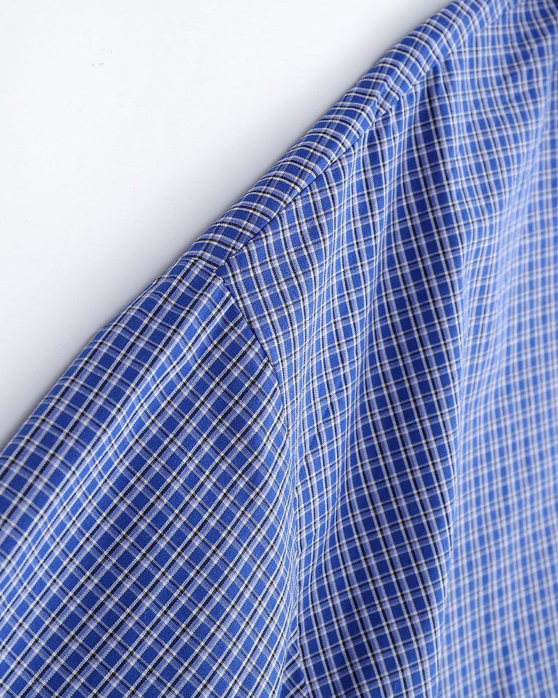 vintage plaid short sleeve shirt